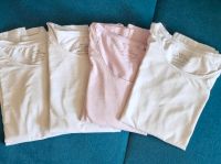 4 T-Shirts. Basic-LangarmShirts. Weiß und rosa. Größe 38. Nordfriesland - Husum Vorschau