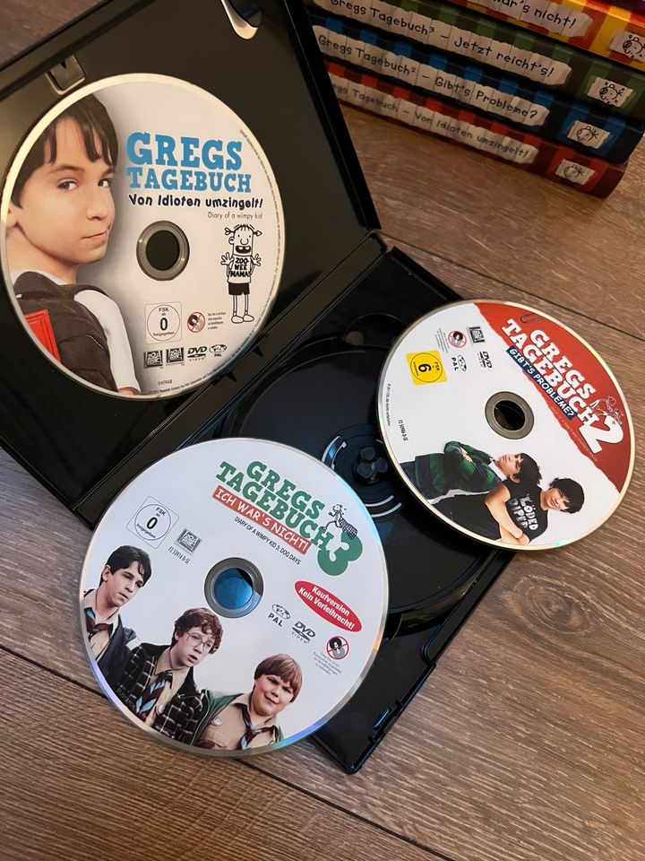 Gregs Tagebuch 1-11 Filmtagebuch Set mit DVD in Erkrath