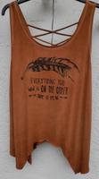 Süßes zipfeliges Shirt Gr. 44-46 braun toller Rücken Clockhouse Bayern - Steinhöring Vorschau