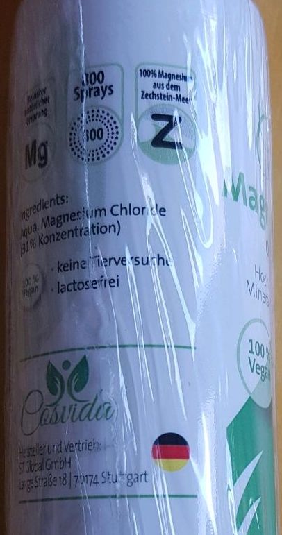 Cosvida: Magnesium Öl Spray, NEU, Mineralspray Entspannung in Dresden