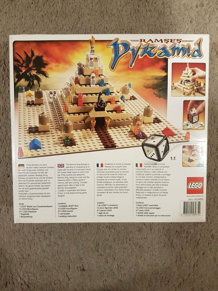 LEGO Spiel Ramses Pyramid 3843 in Leinach