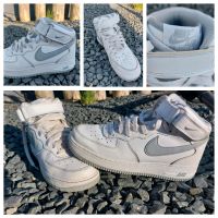 Nike Air Force I weiß/grau Nordrhein-Westfalen - Grevenbroich Vorschau