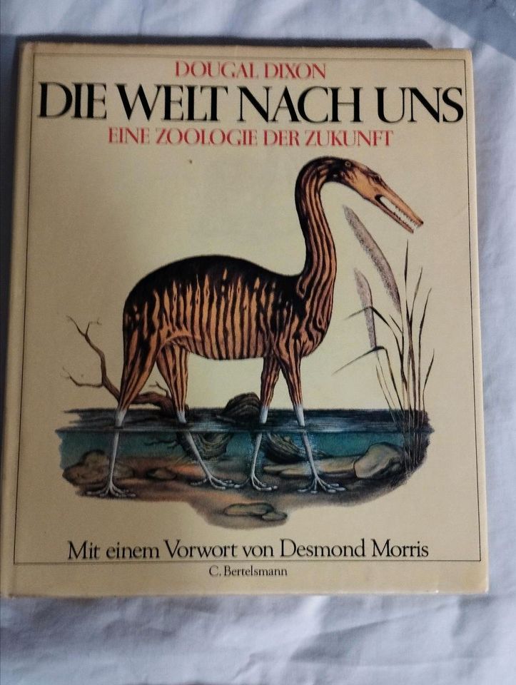 Die Welt nach uns,eine Zoologie der Zukunft aus 1981, Rarität in Weißenburg in Bayern