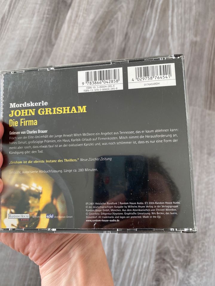John Grisham Die Firma Hörbuch in Düsseldorf