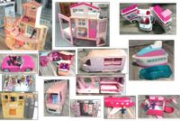 Barbie XL Sammlung Villa Krankenwagen Zug Flugzeug Wohnmobil Haus Niedersachsen - Winsen (Aller) Vorschau