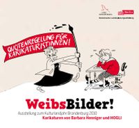 BUCH: WeibsBilder!Karikaturen von Barbara Henniger und HOGLI Brandenburg - Oranienburg Vorschau