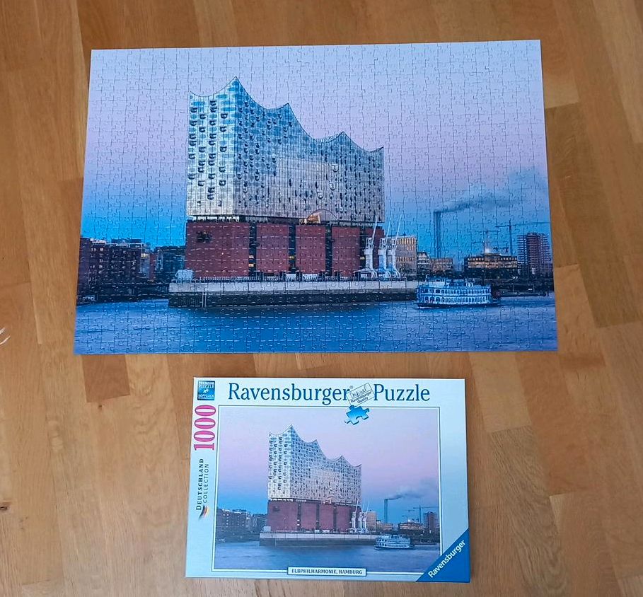 1000 Teile Puzzle Elbphilarmonie in Kaarst