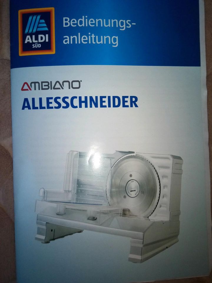 Allesschneider NEU in Abensberg