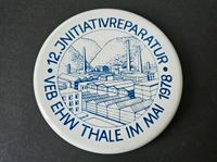 Emailschild DDR VEB EHW Thale im Mai 1978 Brandenburg - Eberswalde Vorschau