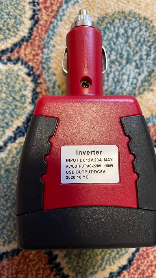 Adapter Inverter Feuerzeug Stecker in EU UK Plug oder USB in Dresden