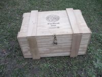 Weinkiste Holzkiste Holztruhe Geschenkbox Aufbewahrungsbox Rheinland-Pfalz - Birkenheide Vorschau