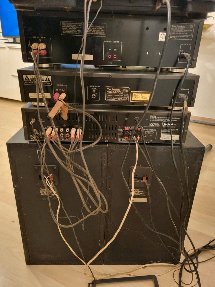 Technics Stereoanlage,  Musikanlage inkl. Bedienungsanleitungen in Hamburg