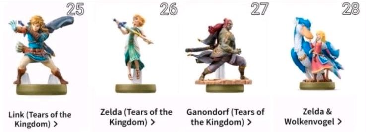 Nintendo Amiibo - Zelda Breath of the Wild & Tears of the Kingdom in Pliezhausen