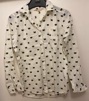 Süße Katzenbluse von H&M, Gr.170≈Gr. S/M Nordrhein-Westfalen - Borken Vorschau