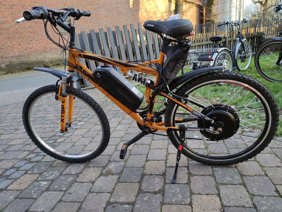 E-Bike Scott Fully 1500/250 Watt 48v13ah Akku KT LCD3 Display in Vahlbruch