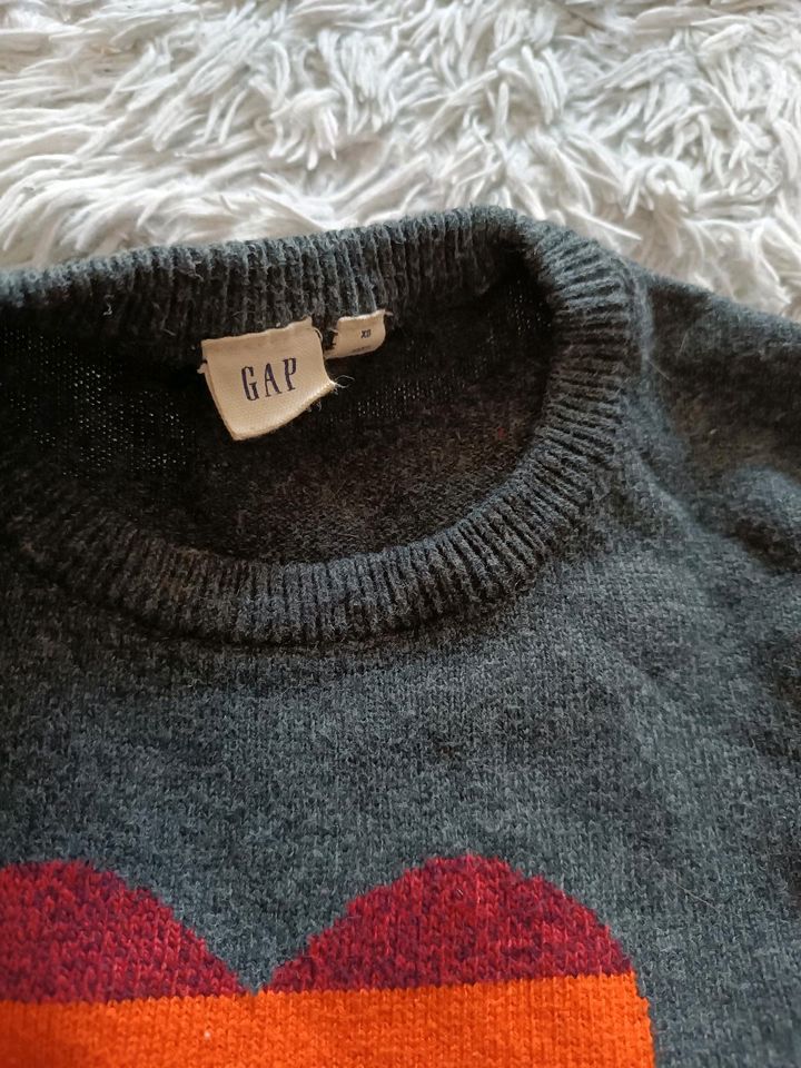 Gap Pullover Pulli Strickpulli Herz XS 158 164 in Eisenach