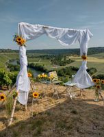 Gardinenstoff für Traubogen Hochzeitsdeko Baden-Württemberg - Besigheim Vorschau