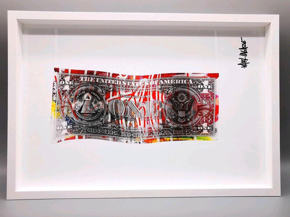 Karl Lagasse Pop Art-Dollar 30 Moderne Kunst Bild Signiert 5/33 in Herne