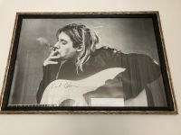 Kurt Cobain Poster signiert Konzert edel gerahmt auch ohne Rahmen Bayern - Bad Reichenhall Vorschau