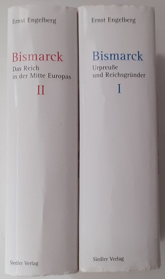 Bismarck 2 Bände Ernst Engelberg Siedler Leinen, gebunden in Berlin