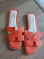 Hermes Türkei Schlappen Gr 41 orange Hannover - Vahrenwald-List Vorschau