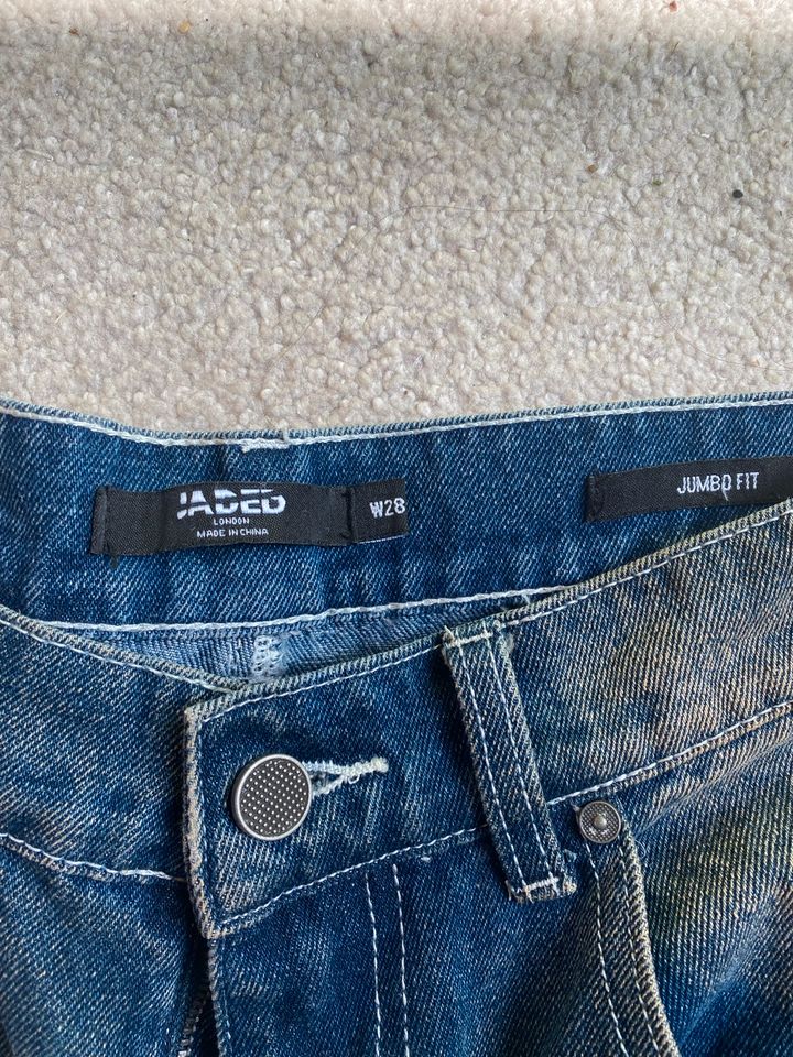 Jaded London Jeans/Gr.XS/W28/Bronx/jeans/kurze Hose/Jumbo fit/Neu in Vilsheim