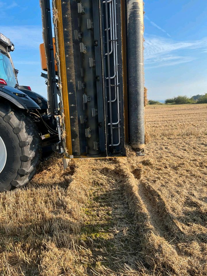 Zwischenfrucht Ausbringung. Mulchen 6 Meter Müthing in Kappeln