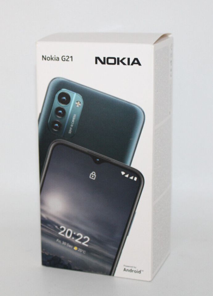 Nokia G21 - 64GB / Dual SIM / 6,5 Zoll / 50MP - Dusk (TA-1418 DS) in Duisburg
