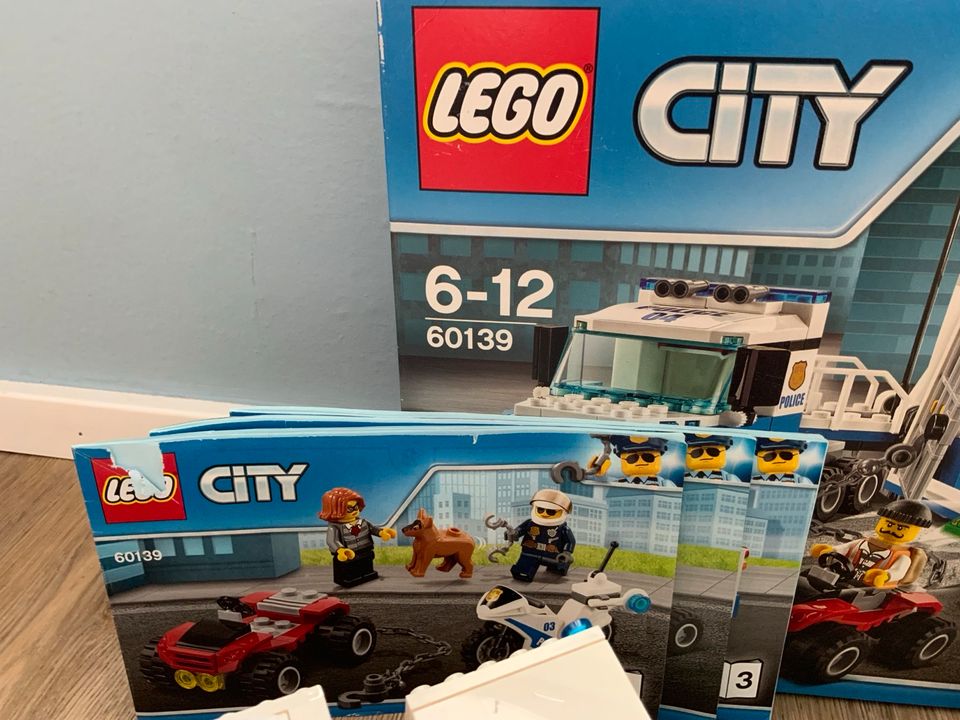LEGO City 60139 Mobile Polizei Einsatzzentrale +60135 Polizeiquad in Geilenkirchen