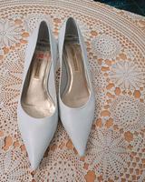 Schuhe echtes Leder weiß Pumps z.B. Brautschuhe Nürnberg (Mittelfr) - Südstadt Vorschau
