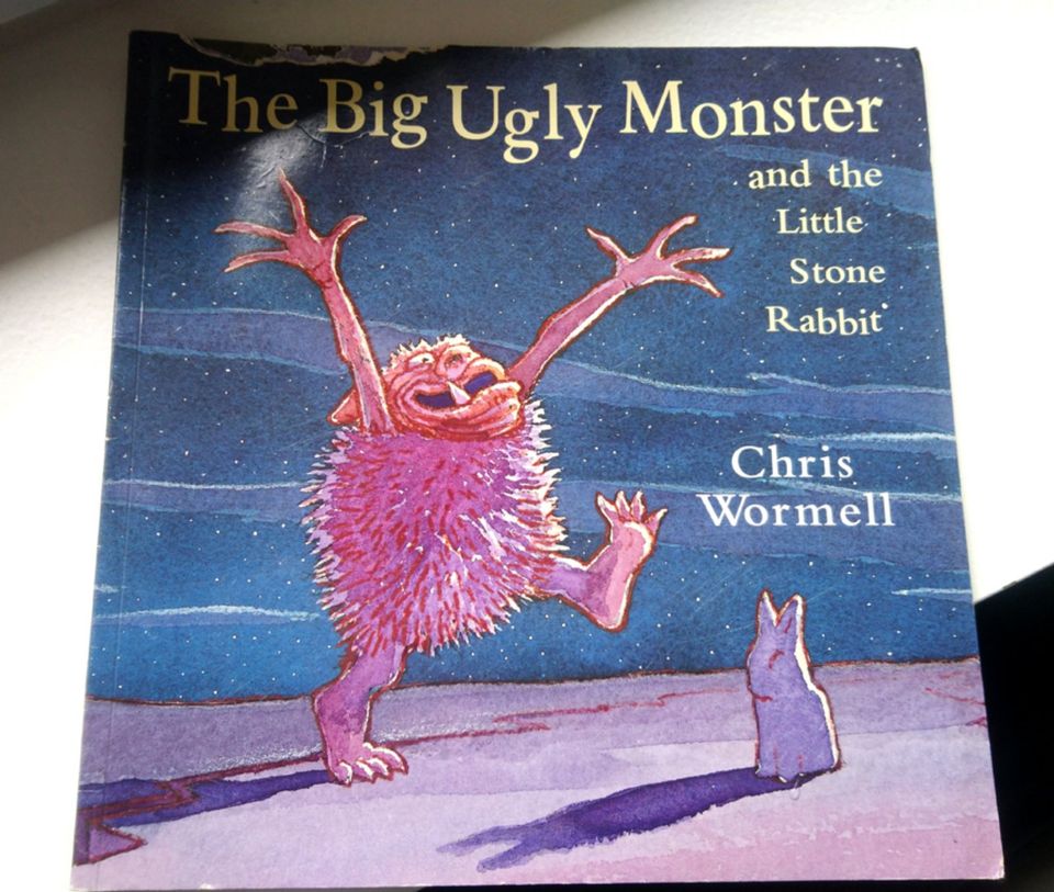 "Big Ugly Monster and the Little Stone Rabbit", Wormell, Englisch in Delmenhorst