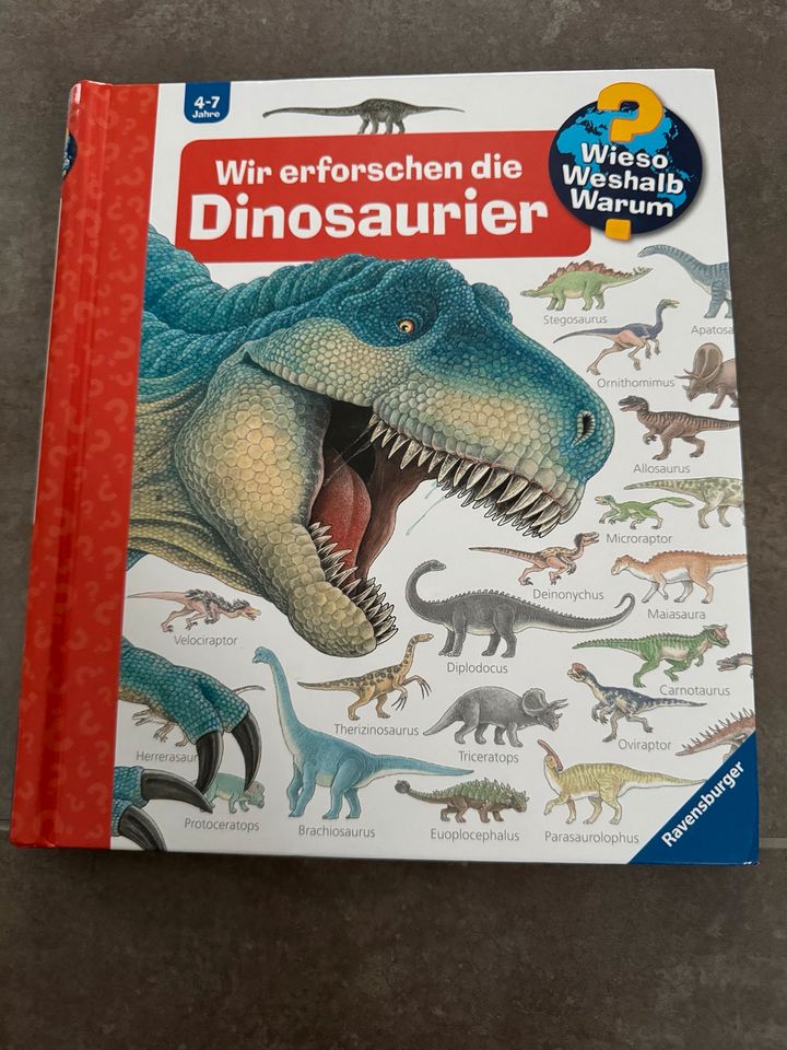 Wieso Weshalb Warum Buch Wir erforschen Dinosaurier in Dorsten