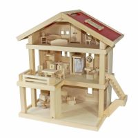 46x35x58cm Villa Freda Puppenhaus Villa Holz Kinder Babywiege Rheinland-Pfalz - Haßloch Vorschau