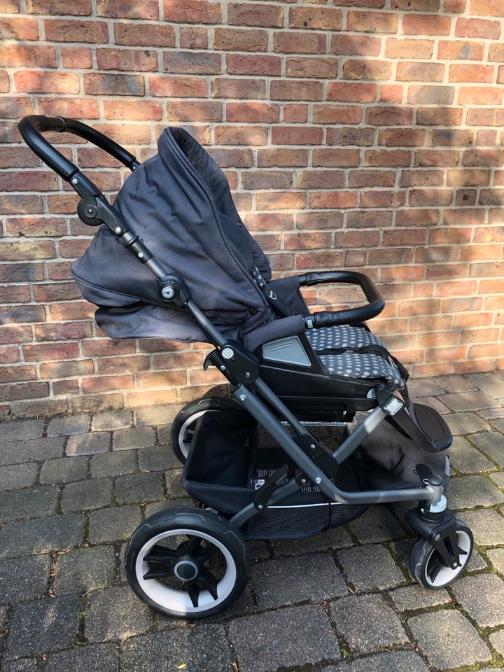 Kinderwagen | Teutonia Mistral S V4 | mit Babywanne und Zubehör in Köln