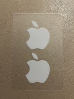 2x Apple Sticker Aufkleber groß Rheinland-Pfalz - Ingelheim am Rhein Vorschau