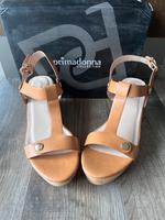 Sandalen Keilsandaletten Primadonna Gr.41 Cognac/beige Neu Bayern - Stegaurach Vorschau
