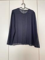 Hallhuber Bluse marineblau Loch-Muster 38/M Bayern - Bamberg Vorschau
