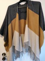 Esprit Poncho blau /beige /ecru Größe S Bayern - Herrieden Vorschau