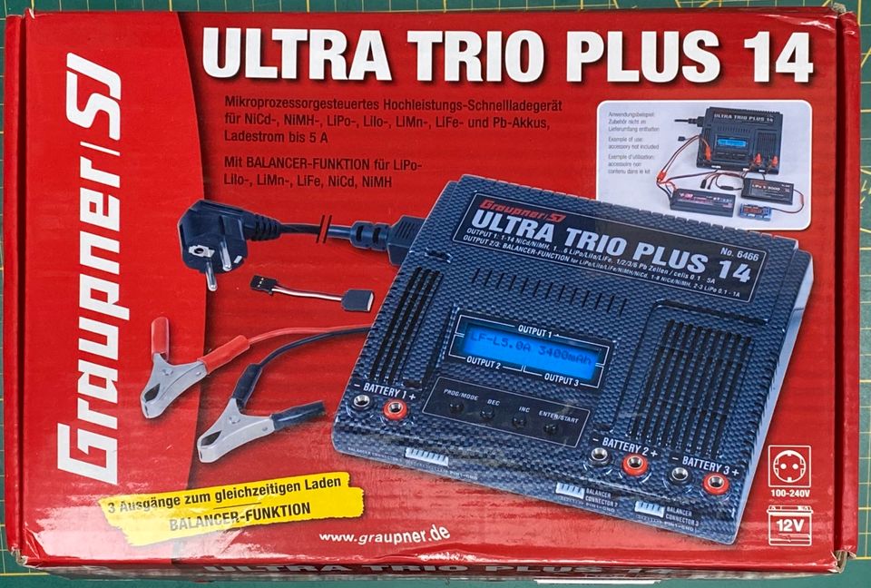 Graupner ULTRA TRIO PLUS 14 , Akku Ladegerät in Bramsche