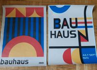 2 Plakate BAUHAUS Siebdruck repro Poster Wandbild Architektur München - Schwabing-West Vorschau