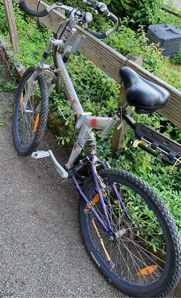 Johnsen Mountainbike Klappfahrrad zusammenklappbar klappbar in Auetal