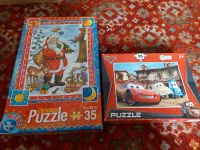 2 puzzle mit je 35 Teilen ( Weihnachtsmann/ cars) Bayern - Weidhausen Vorschau