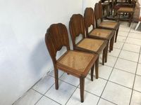 4 Antike Jugendstil Stühle mit Geflecht,Esszimmer-Küchenstühle Saarland - Völklingen Vorschau