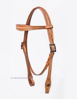 Border Tooled Headstall w./Antique Conco Baden-Württemberg - Gunningen Vorschau