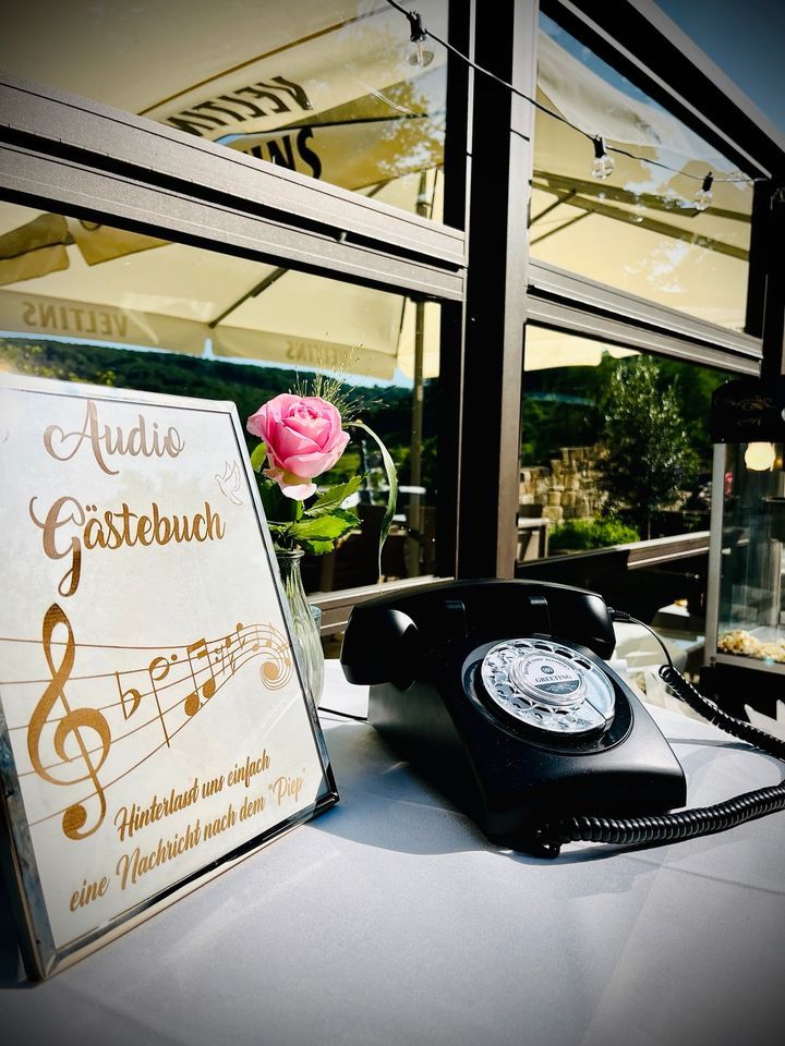 Audio-Gästebuch für Hochzeit // Erinnerungen // Gäste-Telefon in Kamen