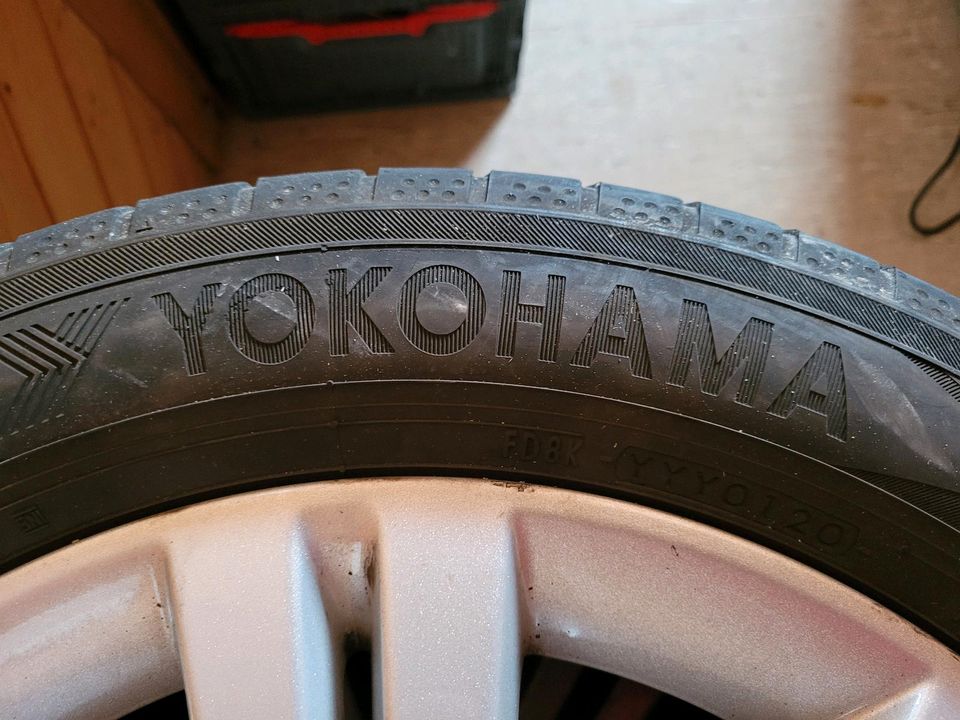 4x Alufelgen Opel mit Yokohama 205/55 R16 91W in Weitnau