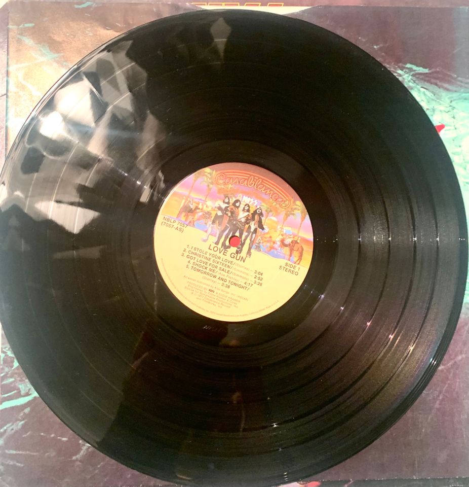 ‼️KISS-LOVEGUN VINYL LP 1977‼️ in Isernhagen
