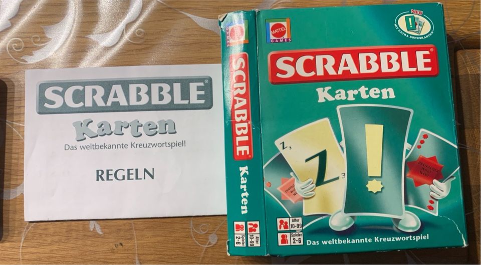 Scrabble Karten in Baisweil