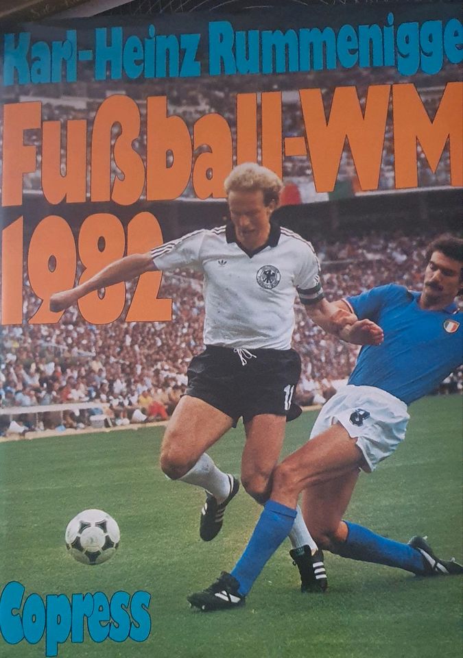 Fußball WM 82 Buch von Karl Heinz Rummenigge in Walldorf