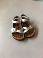 Birkenstock Sandalen Silber Größe 36 Nordrhein-Westfalen - Erftstadt Vorschau